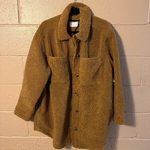 Old Navy Tan Teddy Jacket